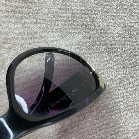 Vintage Christian Dior Sunglasses 80's 2346 Oversize 90 62 16 Germany Eyewear - Picture 9 of 15